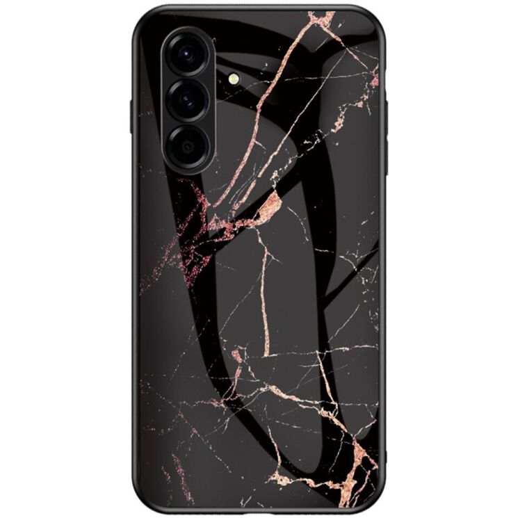 Чохол з малюнком Deexe Gradient Pattern для Samsung Galaxy A57 (A576) - Gold / Black: фото 1 з 7