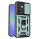 Чехол с защитой камеры Deexe Armor Shield для Samsung Galaxy A27 (A276) - Green (408623G). Фото 1 из 9