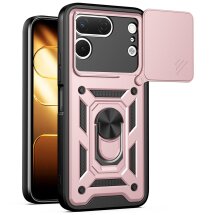 Чохол із захистом камери Deexe Armor Shield для TECNO Spark 50 Pro - Rose Gold: фото 1 з 9