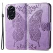 Чехол UniCase Butterfly Pattern для Honor 200 Pro - Light Purple (362142LV)