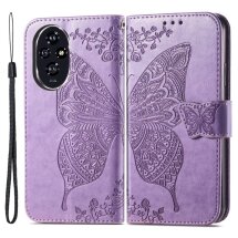 Чехол UniCase Butterfly Pattern для Honor 200 Pro - Light Purple: фото 1 из 6
