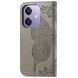 Чехол UniCase Butterfly Pattern для OPPO A3x / A3 / A40m - Grey (365327H). Фото 6 из 7