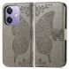 Чехол UniCase Butterfly Pattern для OPPO A3x / A3 / A40m - Grey (365327H). Фото 1 из 7
