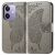 Чехол UniCase Butterfly Pattern для OPPO A3x / A3 / A40m - Grey: фото 1 из 7