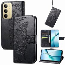 Чехол UniCase Butterfly Pattern для Realme C75 - Black: фото 1 из 9
