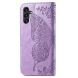 Чехол UniCase Butterfly Pattern для Samsung Galaxy A13 5G (A136) / A04s (A047) - Light Purple (292517LV). Фото 4 из 7