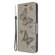Чохол-книжка з малюнком UniCase Butterfly Pattern для Samsung Galaxy A21 (A215) - Grey (256605H). Фото 2 з 9