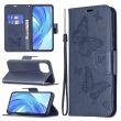 Чехол UniCase Butterfly Pattern для Xiaomi Mi 11 Lite / 11 Lite NE - Dark Blue (233574DB)