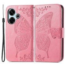 Чохол UniCase Butterfly Pattern для Xiaomi Redmi 13 - Pink: фото 1 з 7