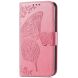 Чехол UniCase Butterfly Pattern для Xiaomi Redmi 13 - Pink (358906P). Фото 6 из 7