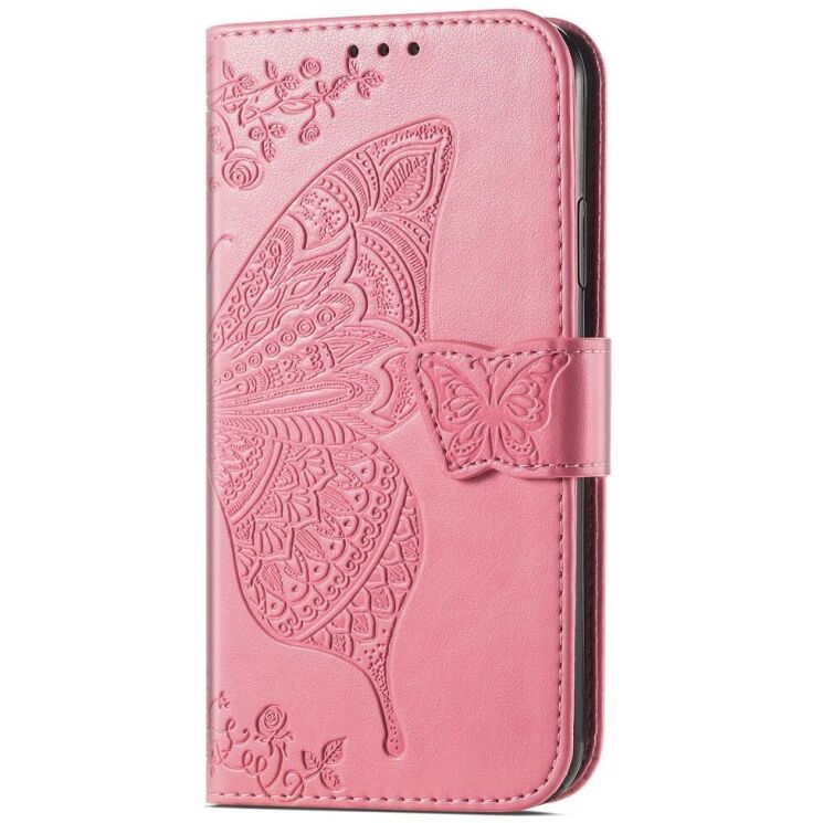 Чехол UniCase Butterfly Pattern для Xiaomi Redmi 13 - Pink: фото 6 из 7