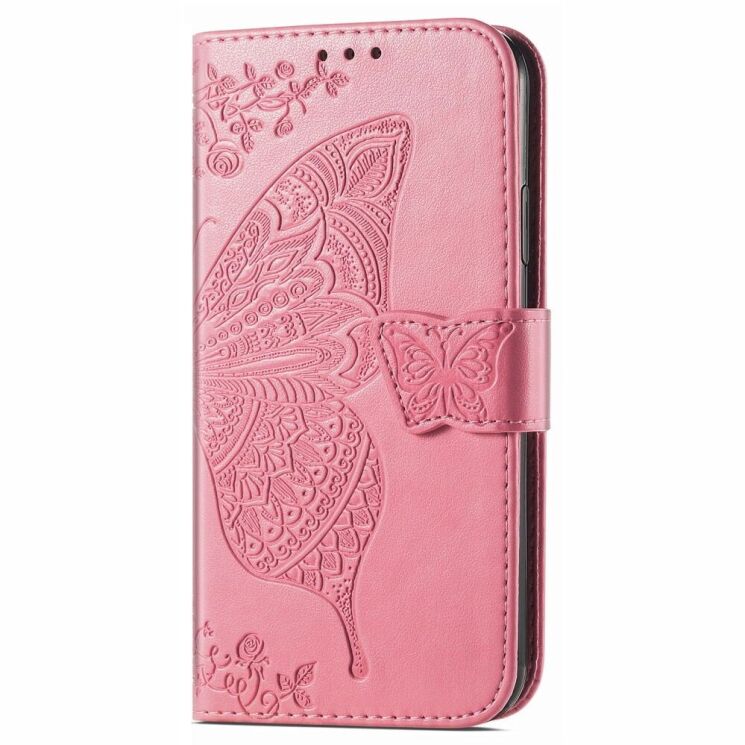 Чехол UniCase Butterfly Pattern для Xiaomi Redmi Note 14 5G - Pink: фото 4 из 9