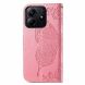 Чехол UniCase Butterfly Pattern для Xiaomi Redmi Note 14 5G - Pink (373311P). Фото 5 из 9