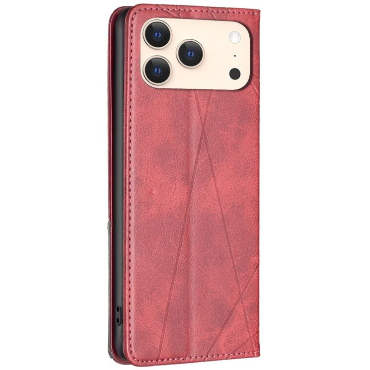 Чехол UniCase Geometric Pattern для Apple iPhone 17 Pro Max - Red: фото 3 из 8