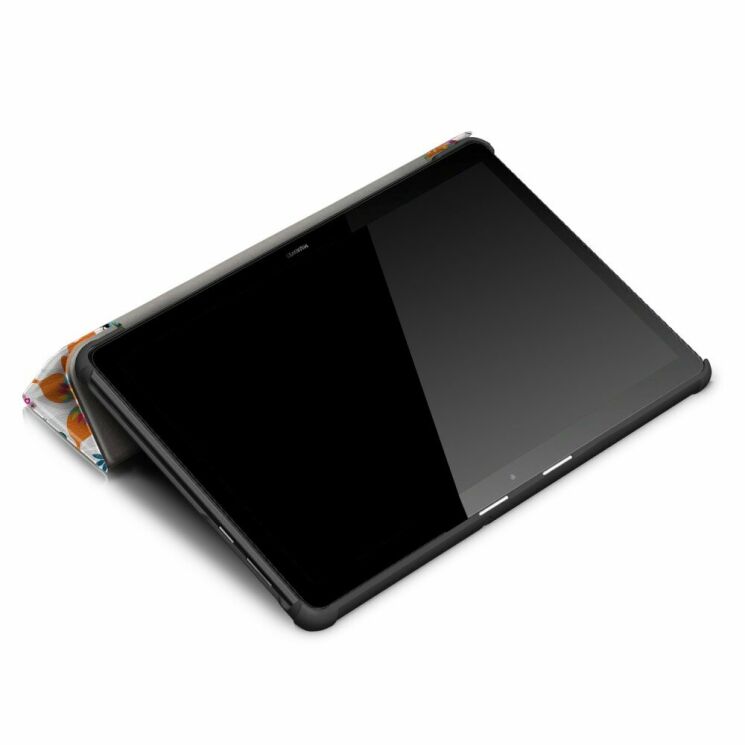Чехол UniCase Life Style для Huawei MediaPad T5 10 - Flower and Butterfly: фото 7 из 9