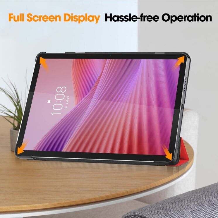 Чехол UniCase Slim для Lenovo Tab (TB311) - Dark Blue: фото 5 из 9