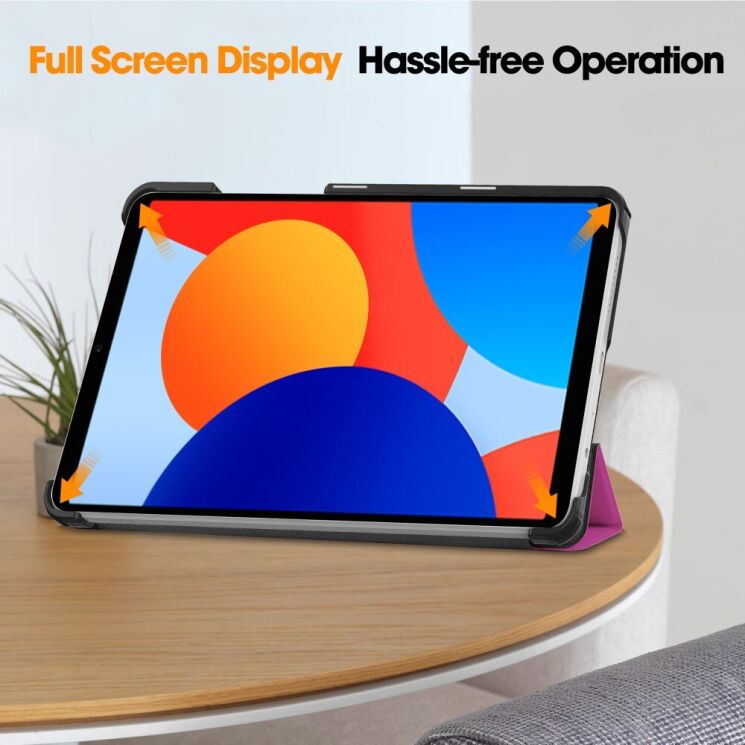Чехол UniCase Slim для Xiaomi Redmi Pad SE 8.7 4G - Blue: фото 7 из 10