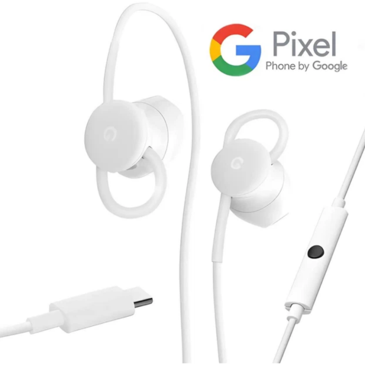 Гарнитура Google Pixel Earbuds Type-C (GA00485) - White: фото 6 из 7