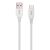 Кабель 2E Glow USB to Type-C (3A, 1m) - White: фото 1 з 4