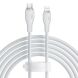 Кабель Baseus Pudding Series Type-C to Lightning (20W, 2m) P10355701221-01 - White (896188W). Фото 1 з 27