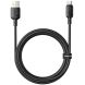 Кабель Baseus Silky Series USB to Type-C (100W, 1m) P10377703 - Cluster Black (896368B). Фото 2 из 19