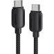 Кабель ESSAGER Breeze Type-C to Type-C (100W, 2m) EXCTT1-WLA01-P - Black (896386B). Фото 1 з 10