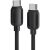 Кабель ESSAGER Breeze Type-C to Type-C (100W, 2m) EXCTT1-WLA01-P - Black: фото 1 з 10