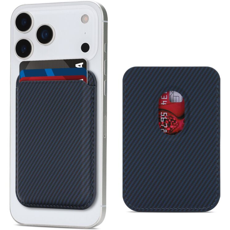 Кардхолдер Reframe Kevlar Fiber - Blue: фото 1 з 10