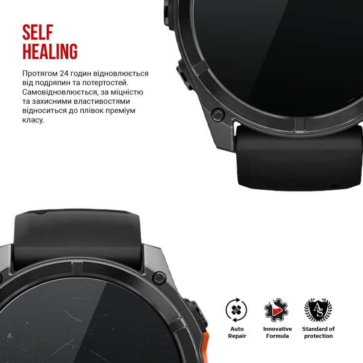 Комплект пленок (6шт) ArmorStandart Watch Film для Garmin Fenix 8 (51mm): фото 3 из 4