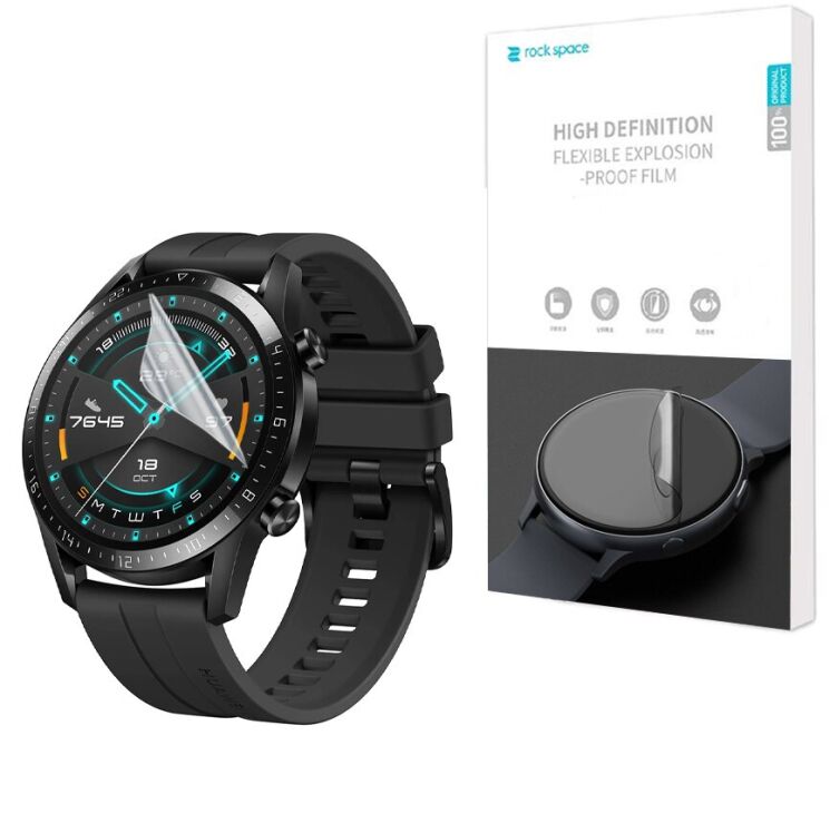 Комплект пленок (6шт) RockSpace Watch Film для Huawei Watch GT2 46mm: фото 1 из 6