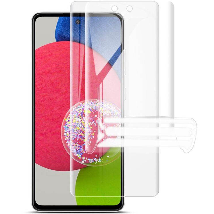 Комплект захисних плівок IMAK Full Coverage Hydrogel Film для Samsung Galaxy A52 (A525) / A52s (A528): фото 1 з 23