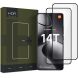 Комплект захисних стекол (2шт) HOFI Glass Pro+ (FP) для Xiaomi 14T / 14T Pro - Black (365776B). Фото 1 з 4