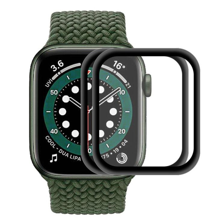 Комплект защитных пленок HAT PRINCE 3D Screen Protector для Apple Watch 40 mm - Black: фото 1 из 8