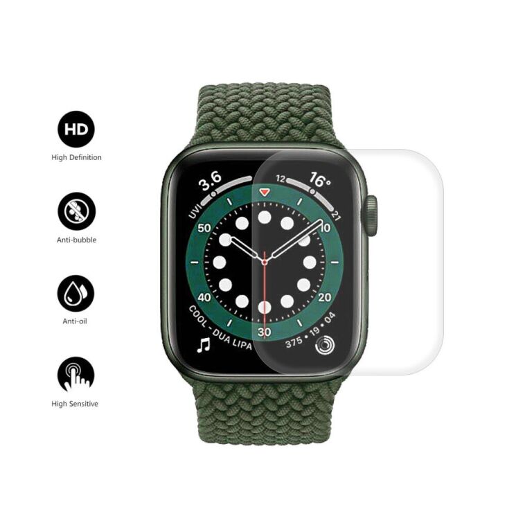 Комплект защитных пленок HAT PRINCE 3D Screen Protector для Apple Watch 40 mm - Black: фото 2 из 8