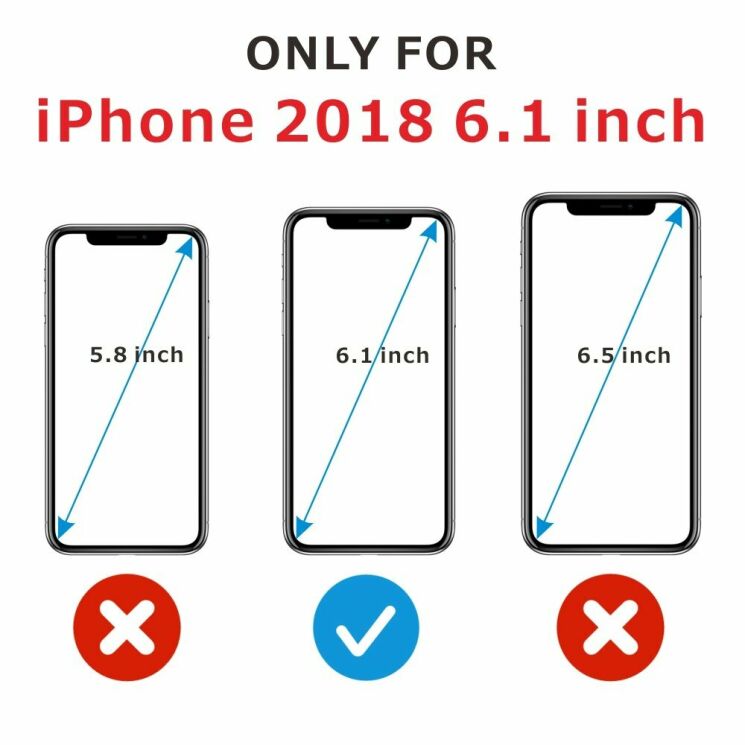 Комплект захисних стекол ITIETIE 2.5D 9H для Apple iPhone 11: фото 8 з 8
