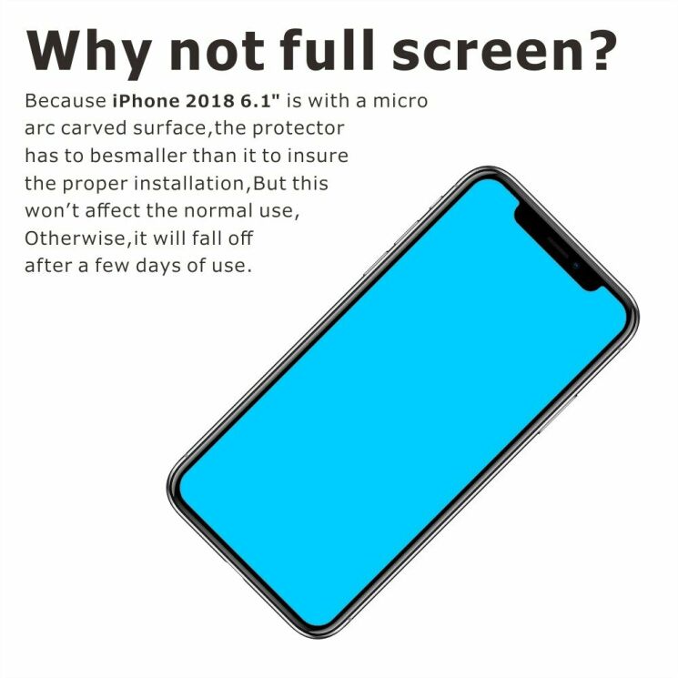 Комплект захисних стекол ITIETIE 2.5D 9H для Apple iPhone 11: фото 5 з 8