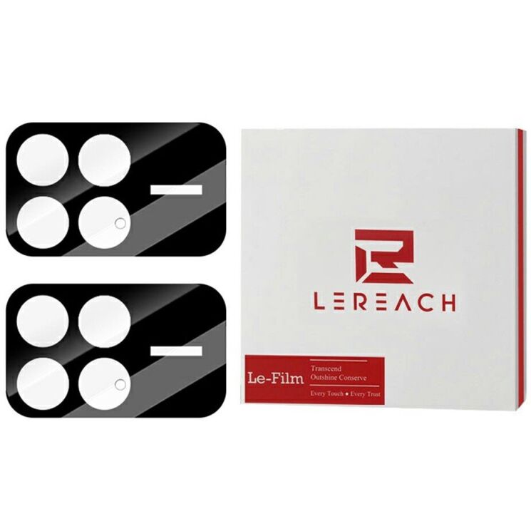 Комплект захисного скла на камеру LEREACH Camera Lens Protector для Xiaomi Poco F8 Pro - Black (403559B) Комплект захисного скла на камеру LEREACH Camera Lens Protector для Xiaomi Poco F8 Pro - Black: фото 1 з 10