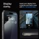Комплект защитного стекла Spigen (SGP) GLAS.tR EZ Fit Black для Apple iPhone 15 Pro - Black (339569B). Фото 10 из 14