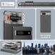 Комплект защитных стекол Spigen (SGP) Optik Lens Protector для Google Pixel 7a - Black (322036B). Фото 12 из 17