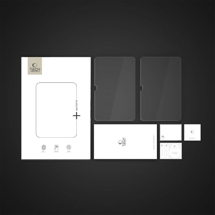 Комплект защитных стекол Tech-Protect Glass Fit + для Samsung Galaxy Tab S10 FE Plus: фото 5 из 5