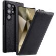 Кожаный чехол MELKCO Jacka Type для Samsung Galaxy S24 Ultra (S928) - Black (346971B)