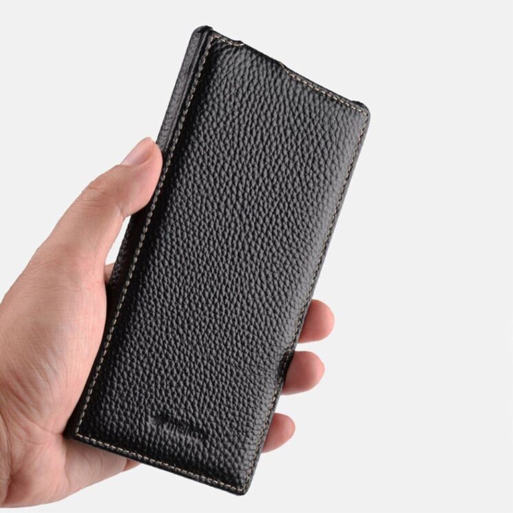 Кожаный чехол MELKCO Jacka Type для Samsung Galaxy S24 Ultra (S928) - Black: фото 2 из 7