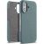 Шкіряний чохол MELKCO Leather Case для Apple iPhone 16 - Blue: фото 1 з 5