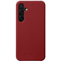 Шкіряний чохол MELKCO Leather Case для Samsung Galaxy S25 (S931) - Red: фото 1 з 4