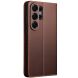 Кожаный чехол QIALINO Wallet Case для Samsung Galaxy S26 Ultra - Brown (404449Z). Фото 4 из 14
