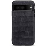 Шкіряний чохол UniCase Croco Skin для Google Pixel 7 - Black (308304B)