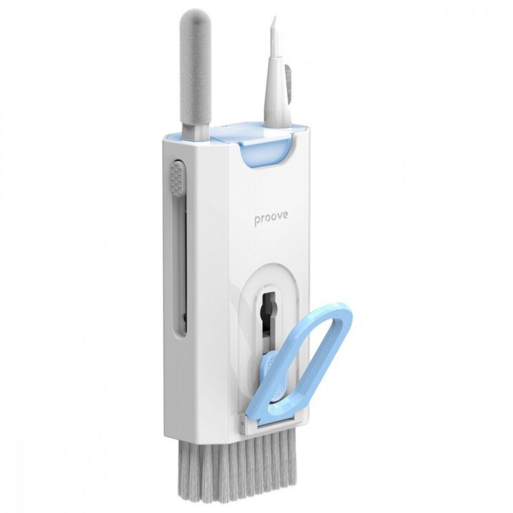 Набор для чистки гаджетов Proove Mr. Cleaner 8 in 1 - White: фото 1 из 3