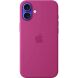 Оригинальный чехол Silicone Case with MagSafe для iPhone 16 Plus (MYYE3) - Fuchsia (360693P). Фото 4 из 6