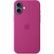 Оригинальный чехол Silicone Case with MagSafe для iPhone 16 Plus (MYYE3) - Fuchsia (360693P). Фото 5 из 6
