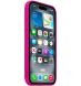 Оригинальный чехол Silicone Case with MagSafe для iPhone 16 Plus (MYYE3) - Fuchsia (360693P). Фото 6 из 6